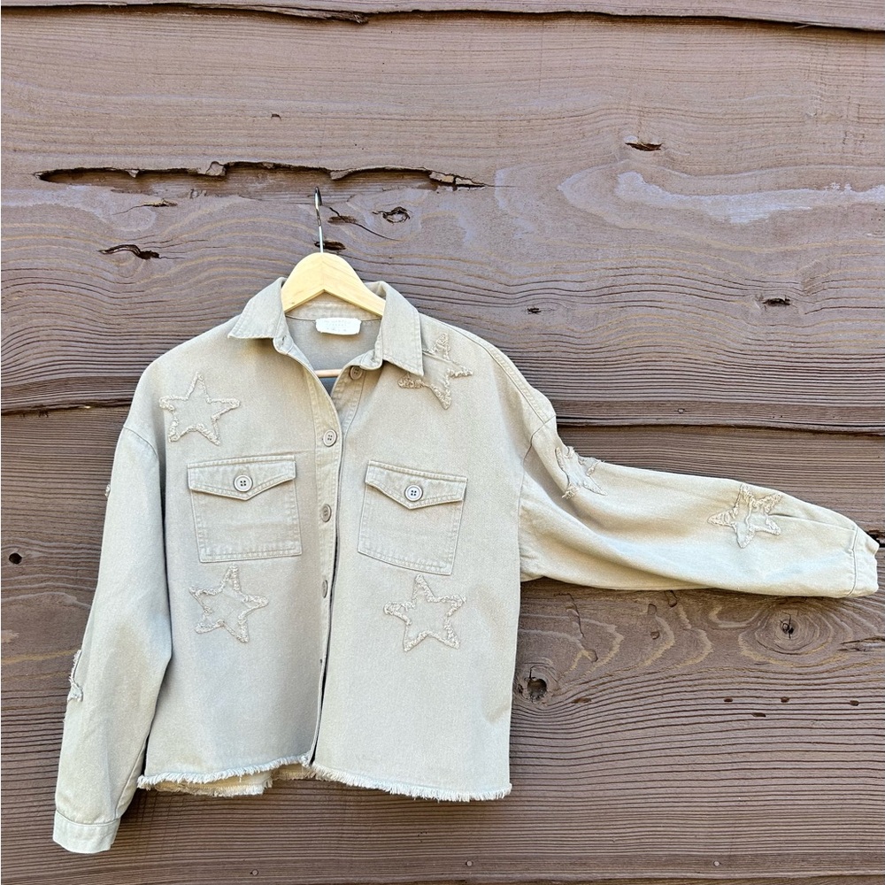 196*. UNCHARTED Threads Boho Star Women’s Shirt Shacket